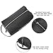 YAMIU Travel Toiletry Bag Dopp Kit Cosmetic Pouch Organizer for Men & Women Accessories (Black)