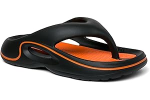 ILESTDG Tongs Homme Confort Été - Semelle Épaisse Antidérapante - Unisexe Respirant - Intérieur/Extérieur