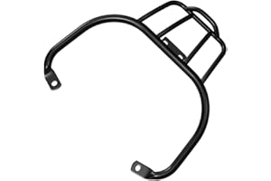 Artudatech Portapacchi moto posteriore nero con maniglia per Vespa GT, GTL, GTV, GTS, Super, HPE