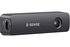 X-Sense Smart-Briefkastensensor erfordert SBS50 Basisstation, Funk-Melder mit großer Reichweite für Briefkästen, Briefkasten-Alarm für zugestellte Post, SMA51