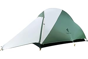 GEERTOP Ultralight Camping Tent 1 Person 3-4 Season Lightweight Waterproof Tents Easy Setup Free Standing Dome Tent for Outdoor Backpacking Hiking Mountaineering