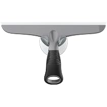 Raclette Silicone 25 Cm Pour Vitres Et Douche - Avec Ventouse De Rangement