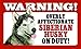 Price comparison product image Siberian Husky Gift - High Gloss Plastic Warning Sign 8" x 4.75"