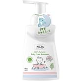 INCIA 100% Natural Organic Certified Baby Foam Shampoo Hair Body Lavender Host Preventive Newborn 200 ml