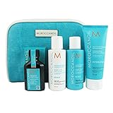 MOROCCANOIL Luxury Hydrating Travel Kit 5 products bag