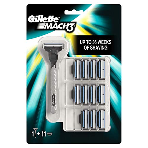 Gillette Mach3 - Maquinilla de afeitar para hombre + 11 recambios