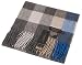 Produktbild I Luv LTD Unisex Scottish Cashmere Scarf In Cubes Shadow Tartan Design 26cm Wide
