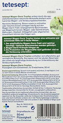 Tetesept Magen-Darm Tropfen, 50 ml