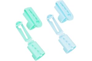 Fyihoxi 4 Stück Strickfingerhut Fadenführer, Häkelringe Finger Verstellbar, Garnführung Fingerhalter Strick, Crochet Yarn Guide Ring für Häkelstrick Bastel Zubehör