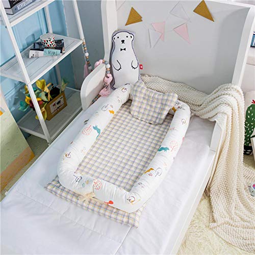 Preisvergleich Produktbild iStary Kinderbetten Bionisches Bett Herausnehmbares Waschbares Faltbare Travel Bed Multifunktionale Babyzubehör Schlaf Zum Schlafen Artefakt 0-24 Monate