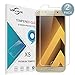 Price comparison product image Viflykoo Samsung Galaxy A3 2017 Tempered Glass Screen Protector(2 Pack),2.5D Round Edge 9H Hardness Crystal Clear Scratch Resist Bubble-free