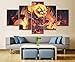 Produktbild Leinwanddrucke Hauptdekoration 5 Stück Amumu League of Legends LOL Spiel Malerei Poster Leinwand Malerei (Größe 3) Kein Rahmen