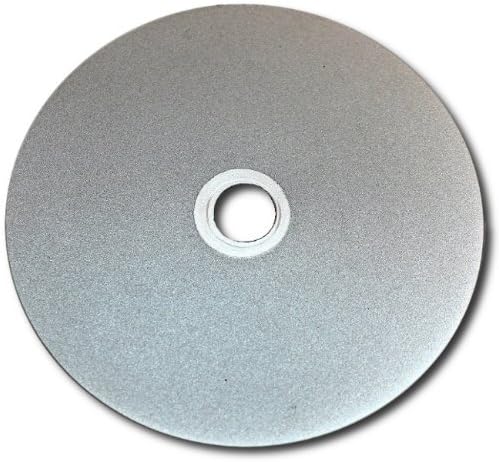 8 inch Grit 600 Quality Electroplated Diamond coated Flat Lap Disk wheel by Kent Blades