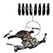 Produktbild 8pc Mantra S6 Luftbildfotografie unbemanntes Spezialgeschlitztes Original HKFV Wingsland S6 Taschenfalte Drone RC Quadcopter Ersatzteil Blade Propeller