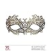 Produktbild Zierliche Augenmaske / Maske Baroque aus antiker goldfarbener Spitze