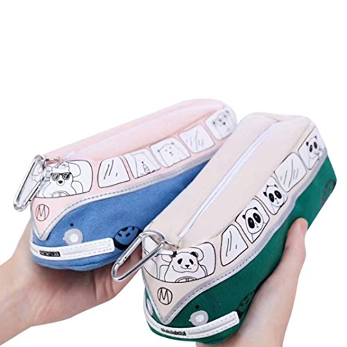 estuches escolares casual Switchali ninos moda Papeler  a Bol  grafo Estuche Escolar Art  culo de papeler  a Ideal para Estudiantes de chicas ninas Bolsa de maquillaje de ninos 1pc  Color aleatorio 