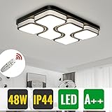 【einfache Installation】: Einfacher Design. Die Deckenlampe hat die Konstruktion von Spielzeugblöcken und detaillierte Installationsanleitung, Muttis können die Installation auch einfach und schnell abschließen, und Sie genießen sofort helles Licht.
