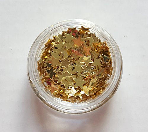 New Nail Art Star Nails Glitter Nail Art in Gold Pack of 50 Glitter Inlay Rhinestone Accessories For Christmas And Winter