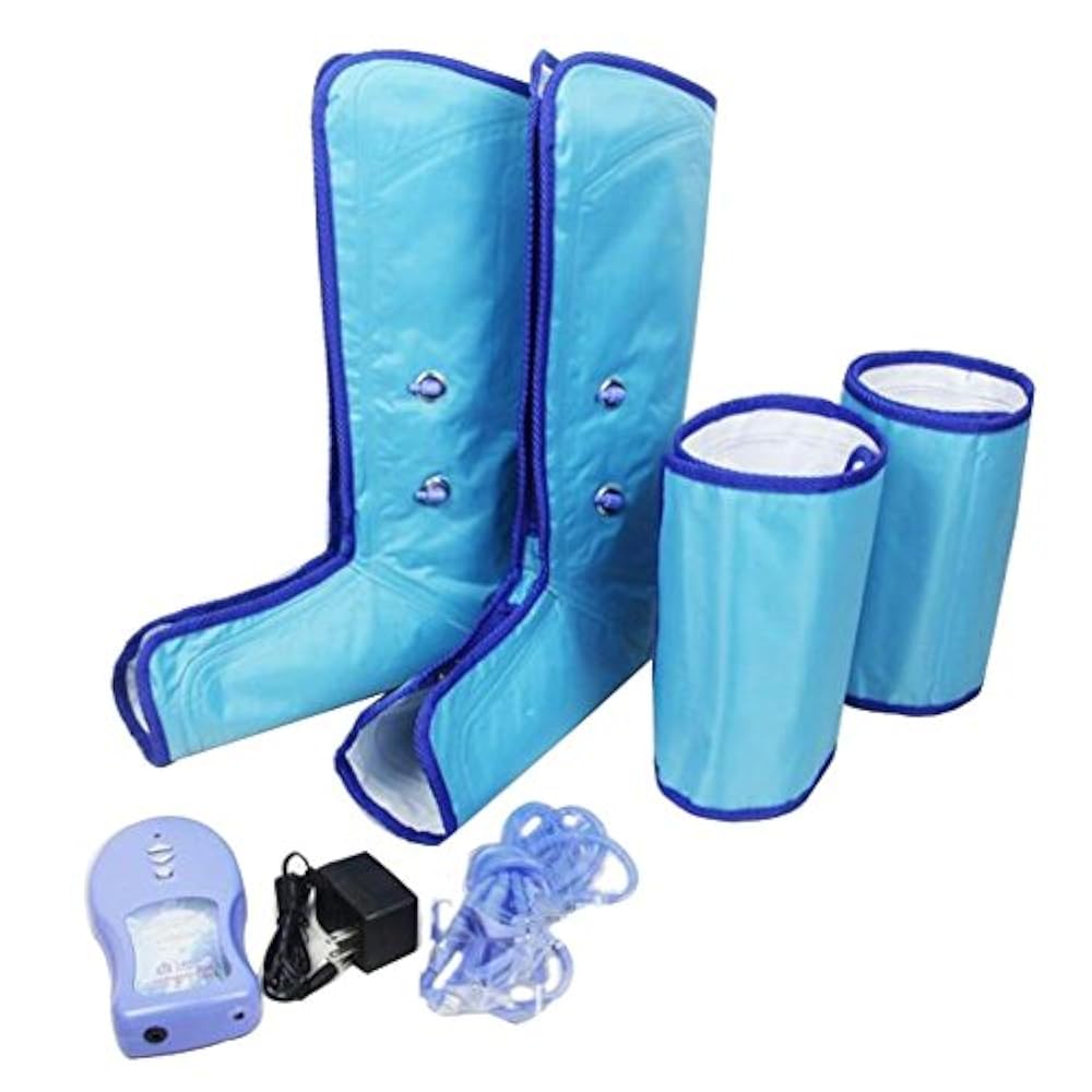 ZW Massager Bein Gesundheitswesen Luft Kompression Beine Massage Airbag Pneumatische , Blue