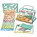 Price comparison product image Drawing Stencils Set for Kids - Improve Drawing and Colouring Skills - Educational Toy to Enhance Creativity - Perfect Kit for Kids Travel Activities - Original Present for Girls and Boys Ages 4-8