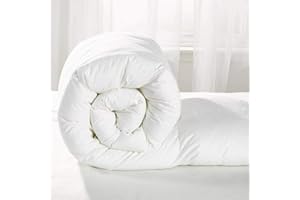 Brit Cotton® - Hollowfibre Duvet Tog – Polypropylene Cover 4.5,10.5, 13.5,15 Tog Hotel Quality All Season Quilt Bedding Single, Double, King and Super King Duvet Set (King, 15)