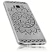 Produktbild mumbi Schutzhülle für Samsung Galaxy S8 Hülle im Mandala Design schwarz