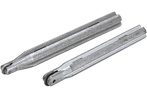 Rubi 1948 Rodels, Grey, 6-10 mm, Set of 2