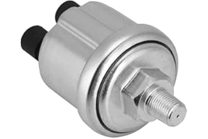 KEENSO Sensore Pressione Olio 0 a 10 Bar 1 / 8NPT Sensore Pressione Olio Universale per generatore