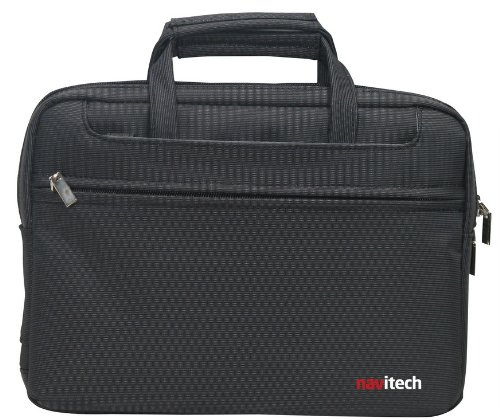 Navitech schwarze premium Wasser wiederständige Shock sichere Ultrabook / Laptop / Tablet trage Tasche / Case speziell für das Medion Akoya P2212T und P2211T