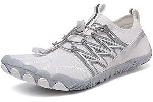 RUYI Buty do chodzenia boso, dla kobiet i mężczyzn, do biegania w terenie, miękkie, lekkie, z antypoślizgową podeszwą i szerokim wycięciem na palce, szybkoschnące buty do kąpieli