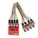 Produktbild perfk 4-Wege-Näherungssensor Infrarot-Sensor-Modul Überwachung DC 3.3V-5V