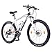 Produktbild NCM Prague+ 27,5" Zoll E-MTB,Mountainbike E-Bike, 36V 250W Bafang Motor, 36V 14Ah designer Rahmen Akku mit Panasonic Zellen, hydraulische Tektro Auriga Scheibenbremsen, 24 Gang Shimano Acera Gangschaltung, matt weiß,schwarz