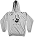 Produktbild THE DARK BROTHERHOOD HAND HOODIE – Elder Schwarz Schwarze We know Dunkle Gilde Bruderschaft Zeichen Nachricht Symbol Note Scrolls Guild Sign Insignia Größen XS - 2XL
