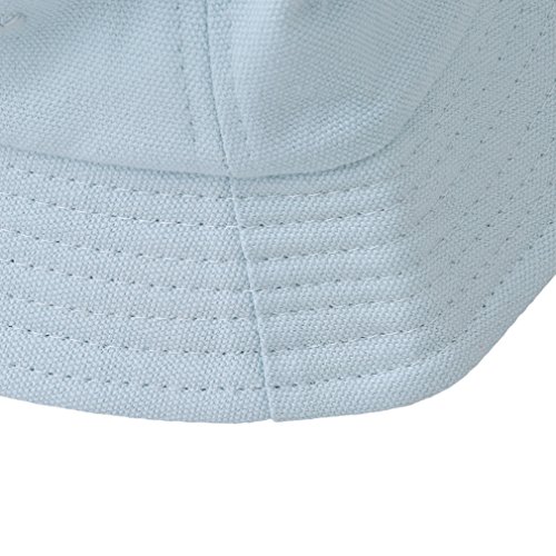 Yesiidor Unisex Fischerhut Retro Freizeit Eimer Hüte Sonnenhut Smiley Hut Sommer Strand Hut (Blau) - 3