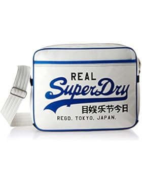 Superdry , Herren Schultertasche Weiß weiß One Size