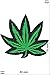 Produktbild Patch - Marihuana - Peace Frieden Patch - Dope Marihuana Gras Patches - Aufnäher Embleme Bügelbild Aufbügler
