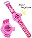 Produktbild Armbanduhr - LED Licht Projektion - " Disney Minnie Mouse " - incl. Name - als Projektor Kinderuhr DIGITAL / Lernuhr - für Mädchen Digitaluhr - Uhr Kinder - Quarz Analog Lernuhr - Quarzuhr Maus Clubhouse