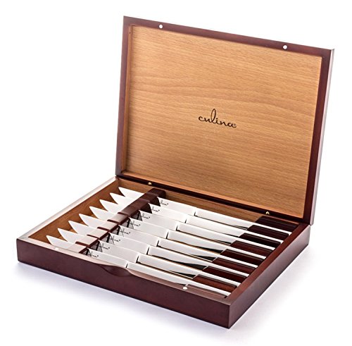 Culina® Steakmesser Set in Holzkiste - set mit 8