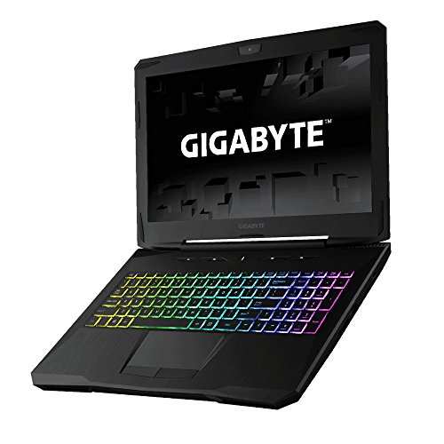 Gigabyte Sabre Pro 15-CF1 15 6-Inch Notebook -  Black   Intel I7-7700HQ Processor  16 GB RAM  1 TB HDD plus 256GB SSD  NVIDIA GeForce GTX 1060  6GB  G