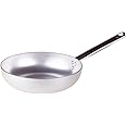 Pentole Agnelli ALCU111B24 Gladde vertinde koperen springpan met buisvormige handgreep, 24 cm
