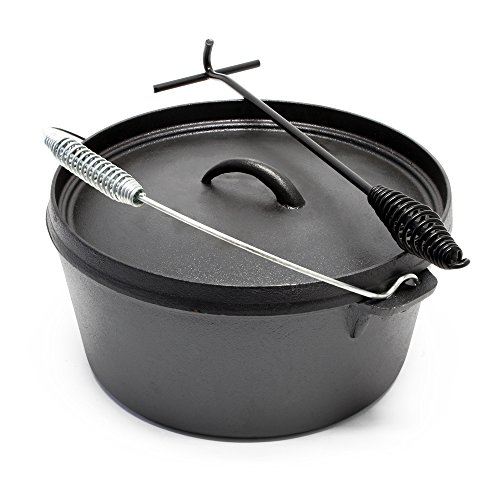 Dutch Oven Camping Kochgeschirr 7-tlg Campingofen Campinggeschirr - 2