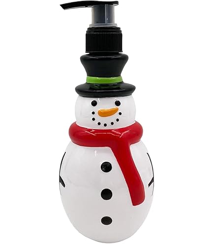 Dispenser Sapone A Tema Babbo Natale - Elegante E Festivo, Perfetto Per Bagno E Cucina