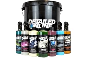 DetailedOnline Car Valeting Pack Interior Exterior Detailing Kit