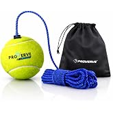 PROVERVE Cotton Hanging Tennis Ball for Kids | Cricket Hanging Ball for Practice | Easy to Hang & Ideal for Indoor and Outdoo