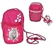Produktbild Unbekannt Handytasche / Geldbörse / Brustbeutel - Katze - Geldbeutel Portemonnaie für Kinder - Geld Handy Geldtasche Mädchen Kätzchen Blumen pink