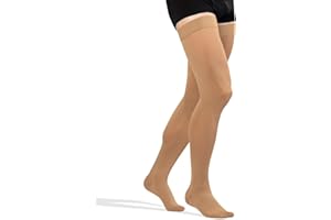 TONUS ELAST 23-32 mmHg AG Kompressionsstrümpfe mit Silikonband, mit geschlossener Zeh, Medizinische Klasse II, KKL 2 Stützstrümpfe mit Fußspitze für Damen & Herren