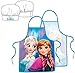 Produktbild Disney Frozen Küchenset Die Eiskönigin Anne & Elsa Chefkoch-Set Kochschürze und Kochmütze 2-teilig