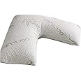 R&G V pillow shredded foam bamboo orthopaedic head neck back support anti bacterial