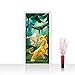 Produktbild Türtapete selbstklebend 91x211 cm PREMIUM PLUS Tür Fototapete Türposter Türpanel Foto Tapete Bild - -DISNEY König der Löwen Kindertapete Cartoon Kinder Dschungel - no. 934