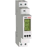 VEMER VE758200 Micro W &ndash; Digital Timer, Time Switch with Weekly Programming, DIN Rail Installation, White
